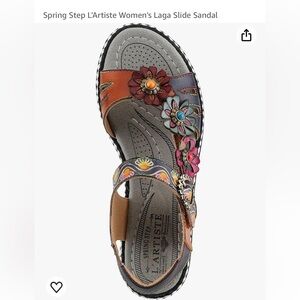 Spring Step L’Artiste Womens
‘S Laga Slide Sandal Size 41 Mew without tags